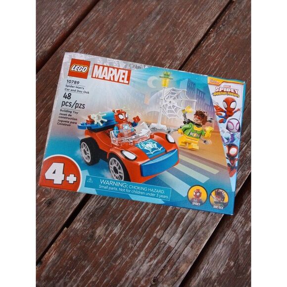 4 LEGO Spider-Man Spider-Man's Car and Doc Ock 48 pcs Building Toy 10789 - Picture 1 of 6